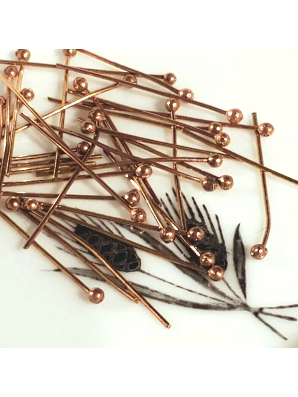 Solid Raw India Copper Handmade 0.75
